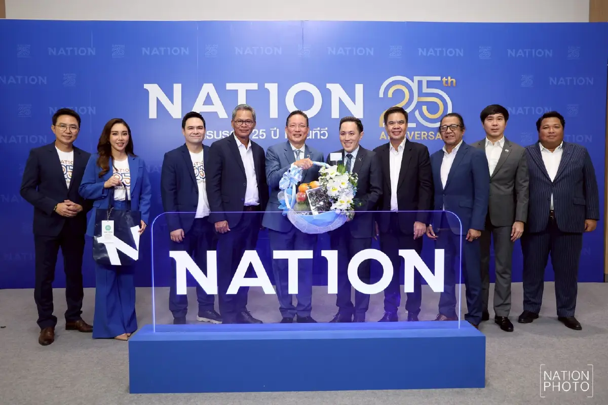 เนชั่น ทีวี เปิดบ้านฉลอง 25 ปี \'4 นายกฯ\' นักการเมือง นักธุรกิจยินดี