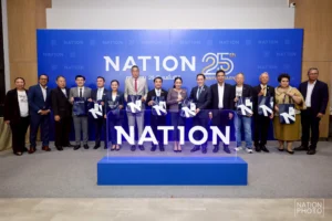 เนชั่น ทีวี เปิดบ้านฉลอง 25 ปี ‘4 นายกฯ’ นักการเมือง นักธุรกิจยินดี