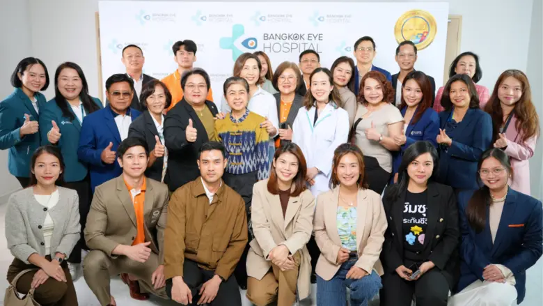 โรงพยาบาลจักษุกรุงเทพ จัดงาน “Visionary Longevity Day” ชูเทคโนโลยีผ่าตัดไร้ใบมีด เสริมความร่วมมือพันธมิตรประกัน